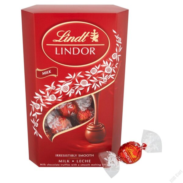 Lindt Lindor Milk Chocolate Cornet Truffles - 337g