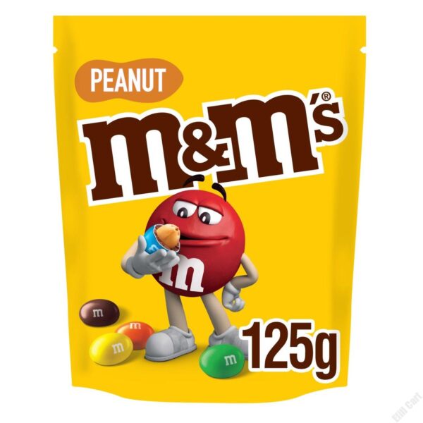 M&M's Peanut Chocolate Pouch Bag -125g
